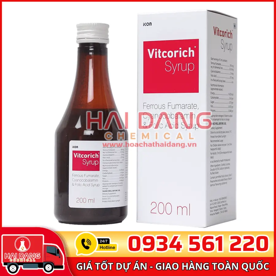Ferrous Fumarate Hungary – Bổ Sung Sắt Dược Phẩm Cao Cấp
