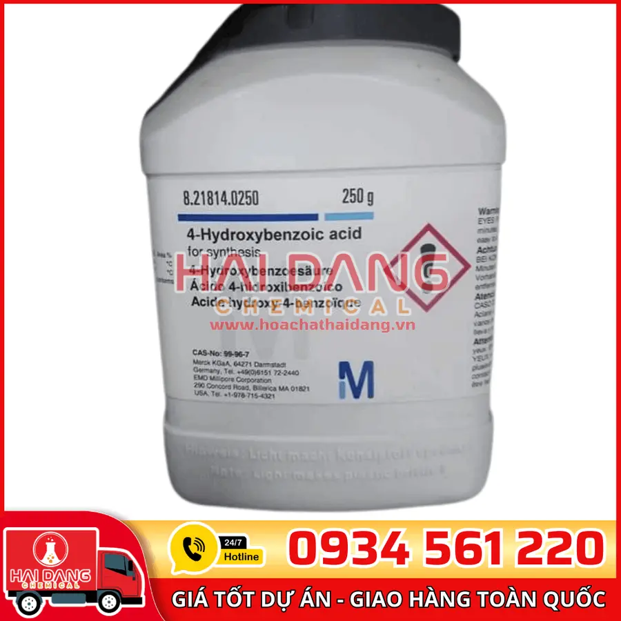 4-Hydroxybenzoic acid lọ 250g - Merck