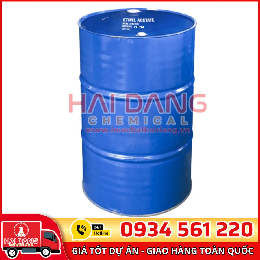 Dung Môi EA Ethyl Acetate C₄H₈O₂ Trung Quốc