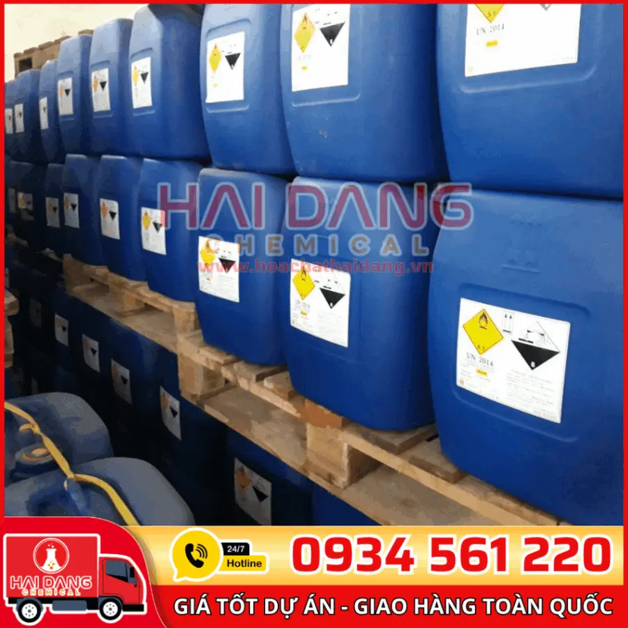 Hydrogen Peroxide Oxy Già H2O2 Hàn Quốc