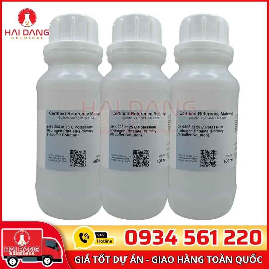 Dung Dịch Chuẩn pH 4.008 Hiệu Chuẩn Máy Đo CPAchem