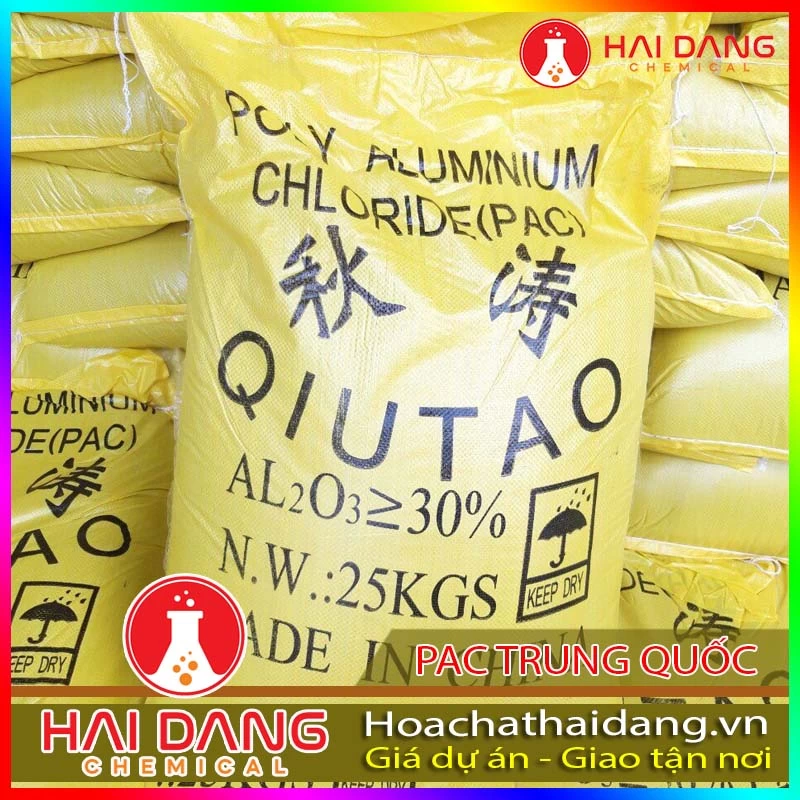 Chất Trợ Lắng PAC 30% Trung Quốc