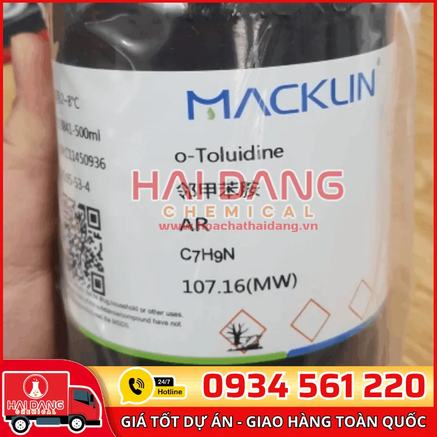 o-Toluidine 500ml – Macklin