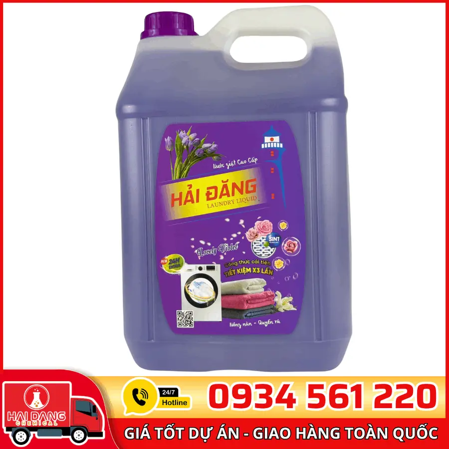 Nước Giặt Hải Đăng Hương Lovely Violet Việt Nam