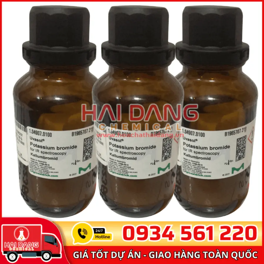 Potassium bromide lọ 100g - Merck