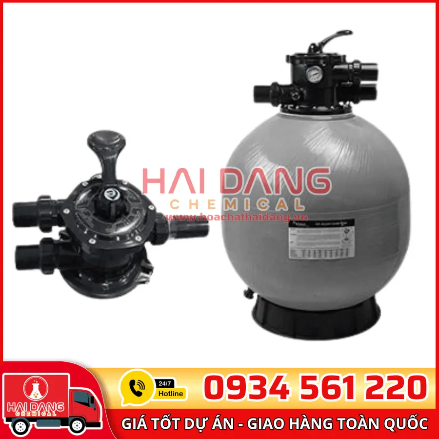 Bình Lọc Cát Bể Bơi Emaux V1400 | Hiệu Suất Lọc Cao