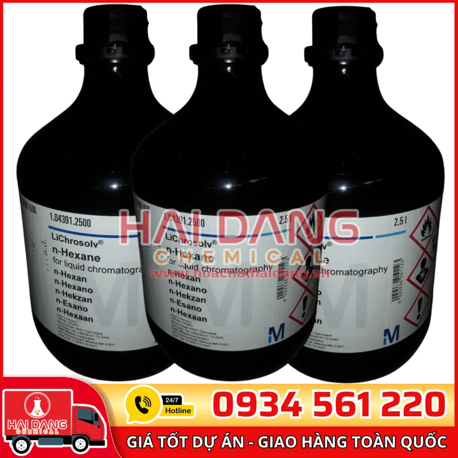 n-Hexane HPLC lọ 2,5L - Merck