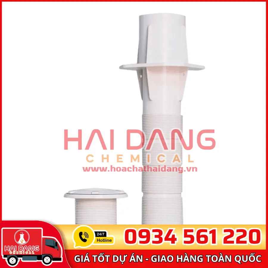 Ống Xuyên Tường Bể Bơi Nhựa ABS Bền Chắc, Lắp Đặt Dễ Dàng