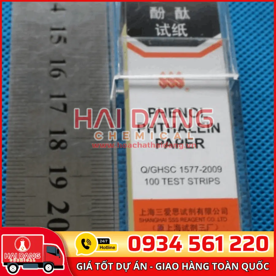 Giấy Phenolphthalein GI0891 - hãng Xilong