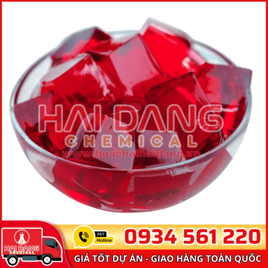 Màu Đỏ Ấn Độ Hộp 1kg, Thùng 25kg