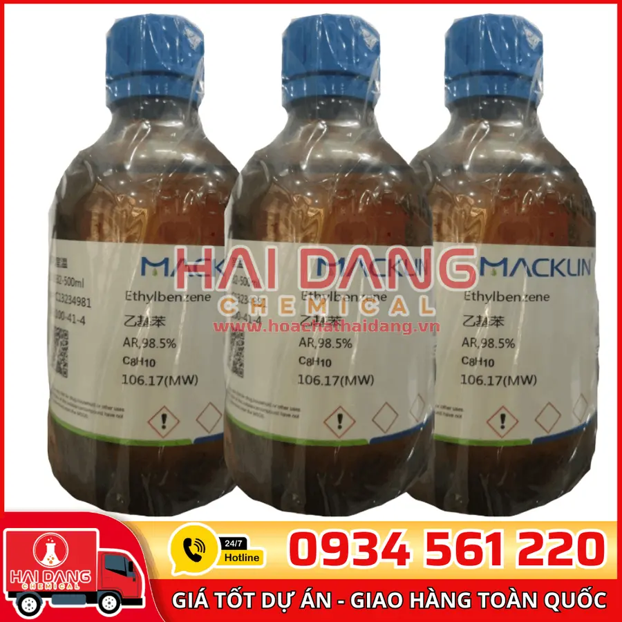 Ethylbenzene AR,98.5% 500ml - Macklin