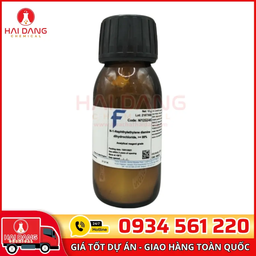 N-(1-Naphthyl)ethylenediamine Dihydrochloride  lọ 10g, hãng Fisher
