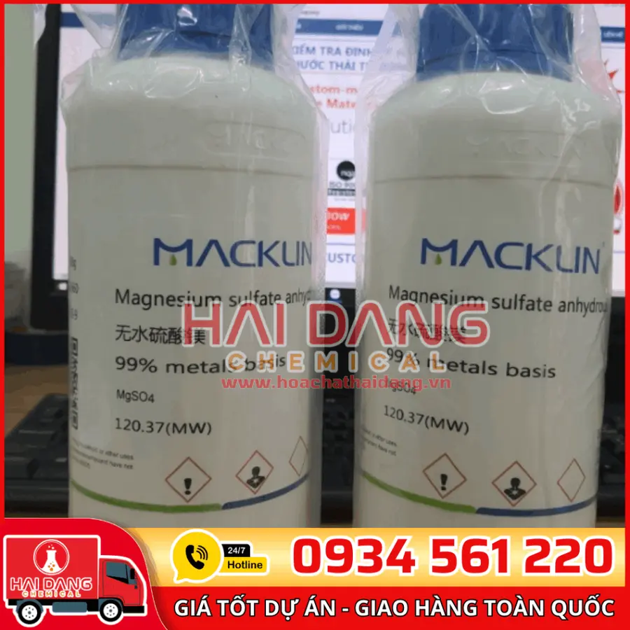 Magnesium sulfate anhydrous 500g - Macklin