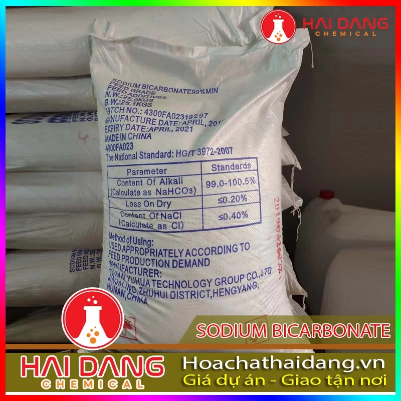 Hóa Chất Thủy Sản Sodium Bicarbonate NaHCO3 99%