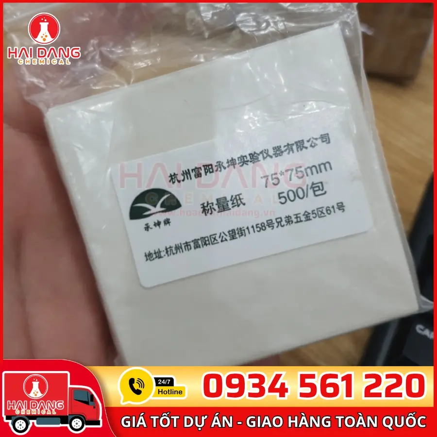 Giấy Cân 75x75mm – Trung Quốc