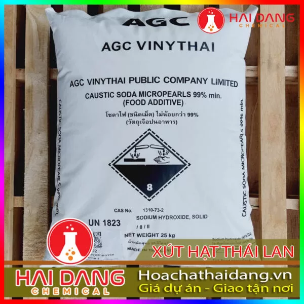 Hóa Chất Ngành Gỗ Xút Hạt Thái Lan