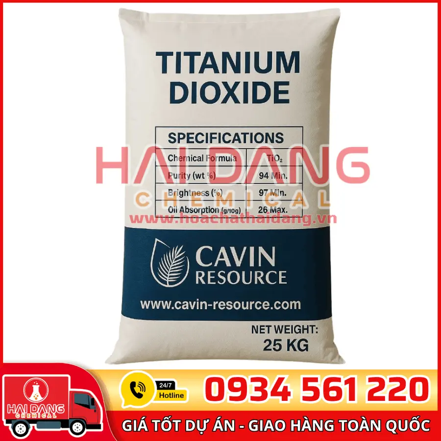 Phẩm Màu Trắng Titanium Dioxide Liquid Ấn Độ 