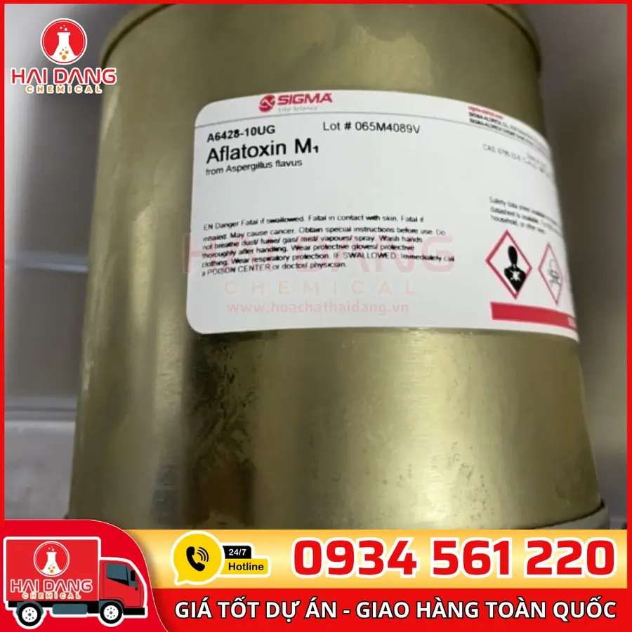 Aflatoxin M1 lọ 100ml, hãng Sigma