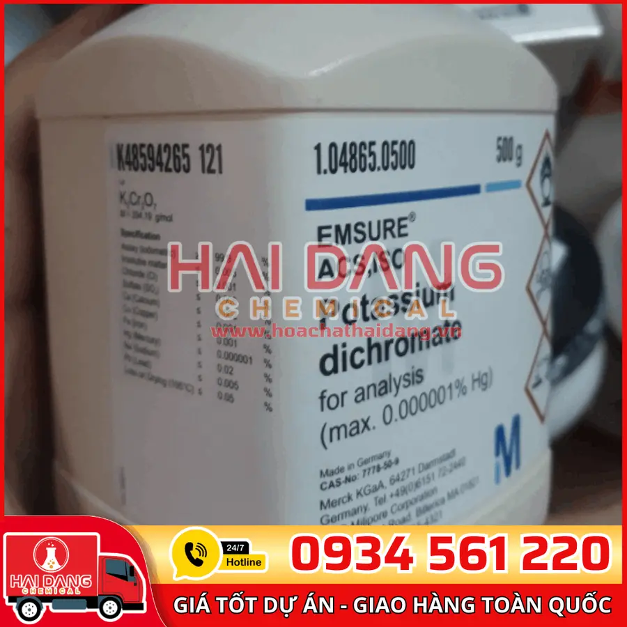 Potassium chromate lọ 250g – Merck