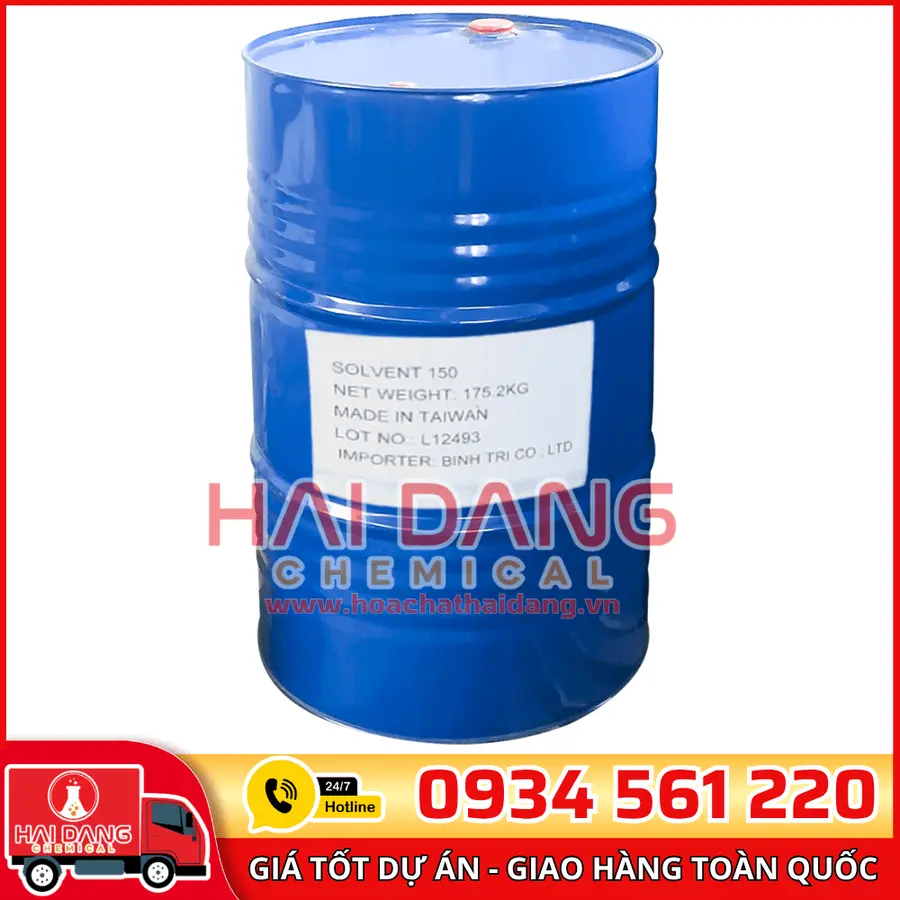Solvent 150 Đài Loan Phuy 180kg