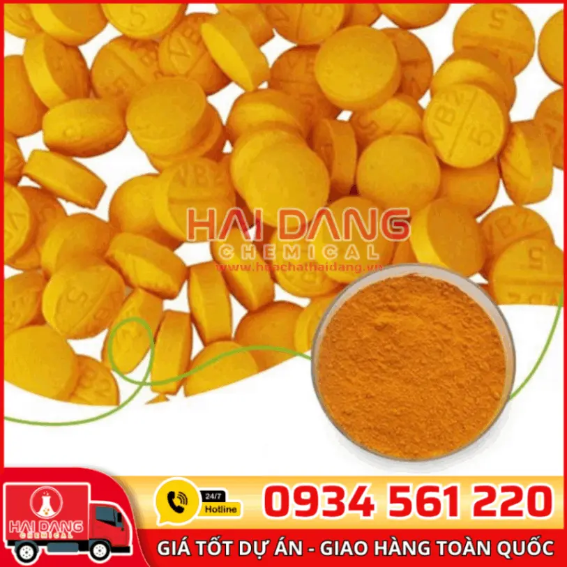Vitamin B2 Riboflavin Trung Quốc – Nguyên Liệu Dược Phẩm