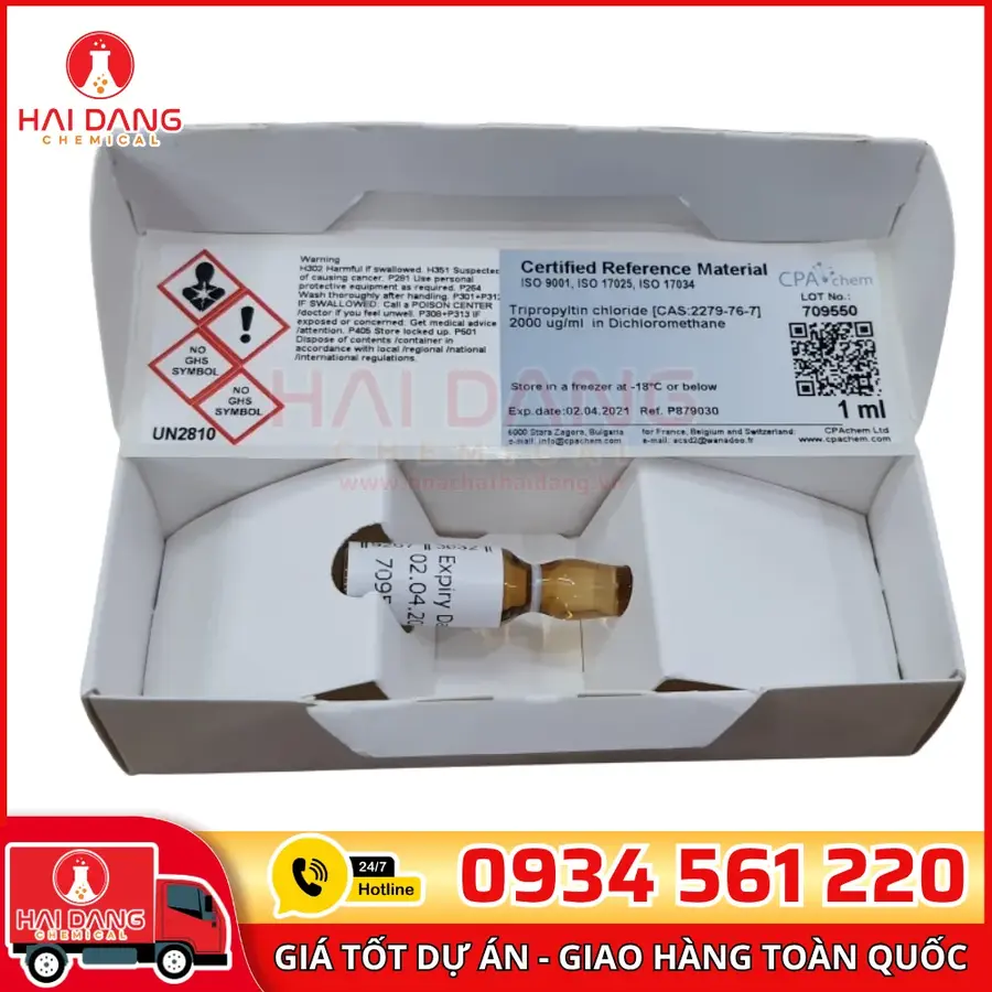 Tripropyltin Chloride 2000 µg/mL Trong DCM 1mL CPAchem