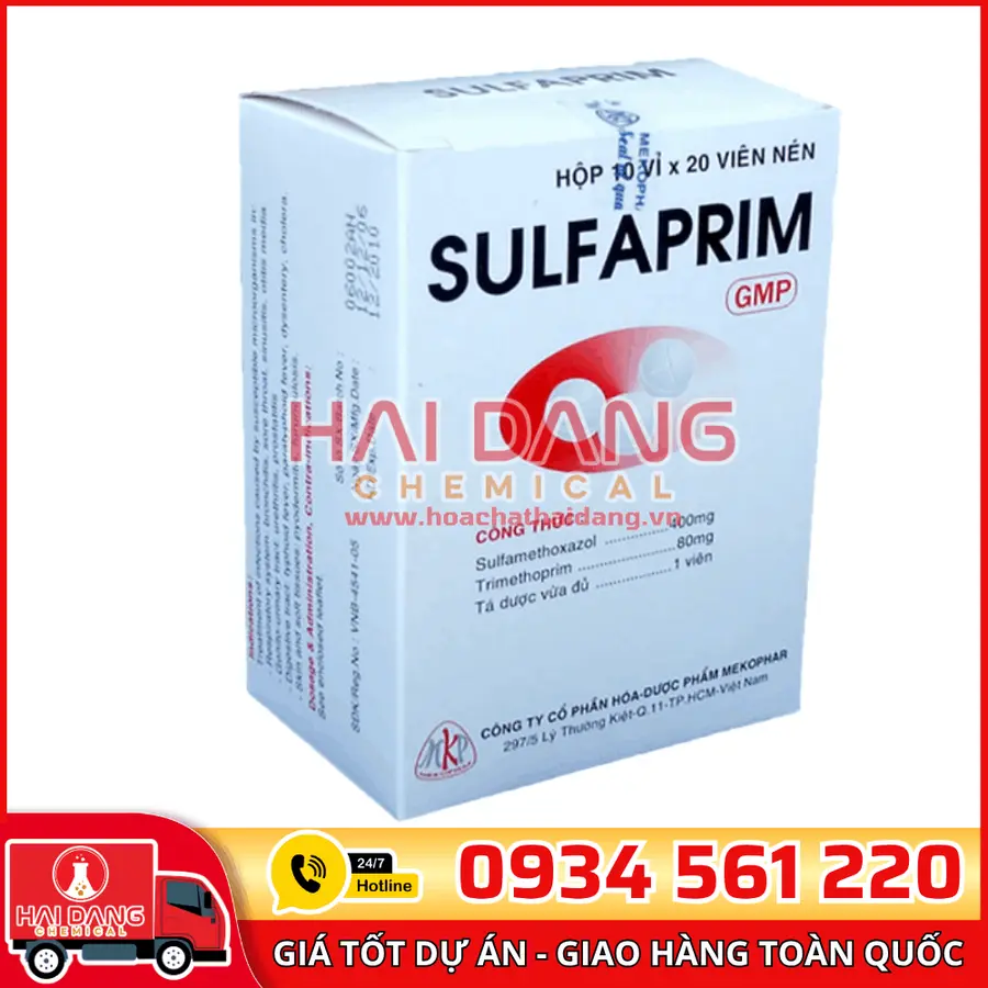 Sulfamethoxazole Ấn Độ – Nguyên Liệu Kháng Khuẩn Dược Phẩm