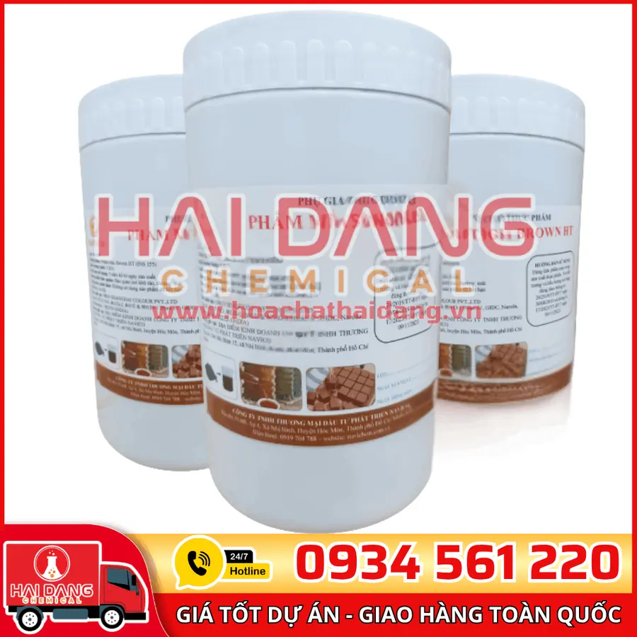Màu Caramen Ấn Độ Hộp 1kg, Thùng 25kg 