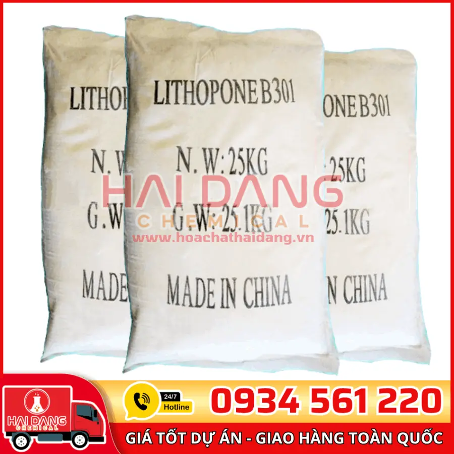 Zinc Sulfide ZnS 30% Trung Quốc 