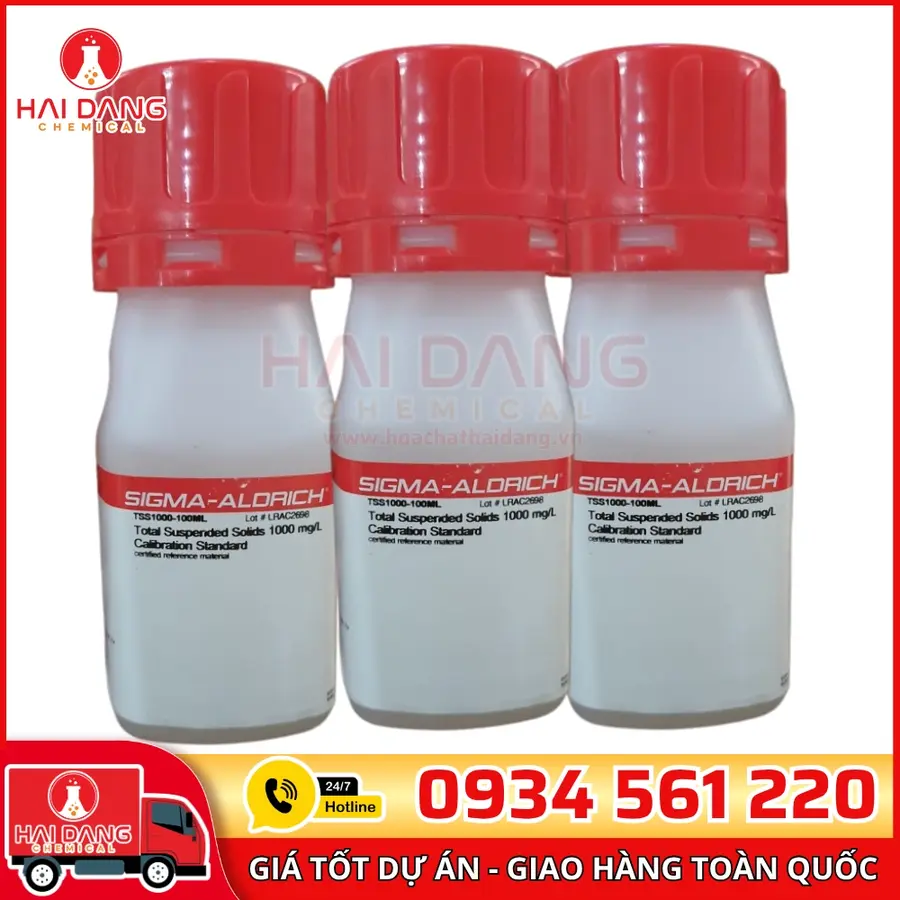 Dung dịch chuẩn TSS 1000 mg/L lọ 100ml, hãng Sigma