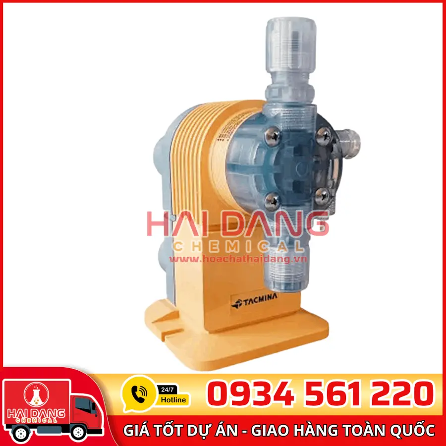 Bơm Định Lượng Hóa Chất TACMINA PZ Cho Hồ Bơi