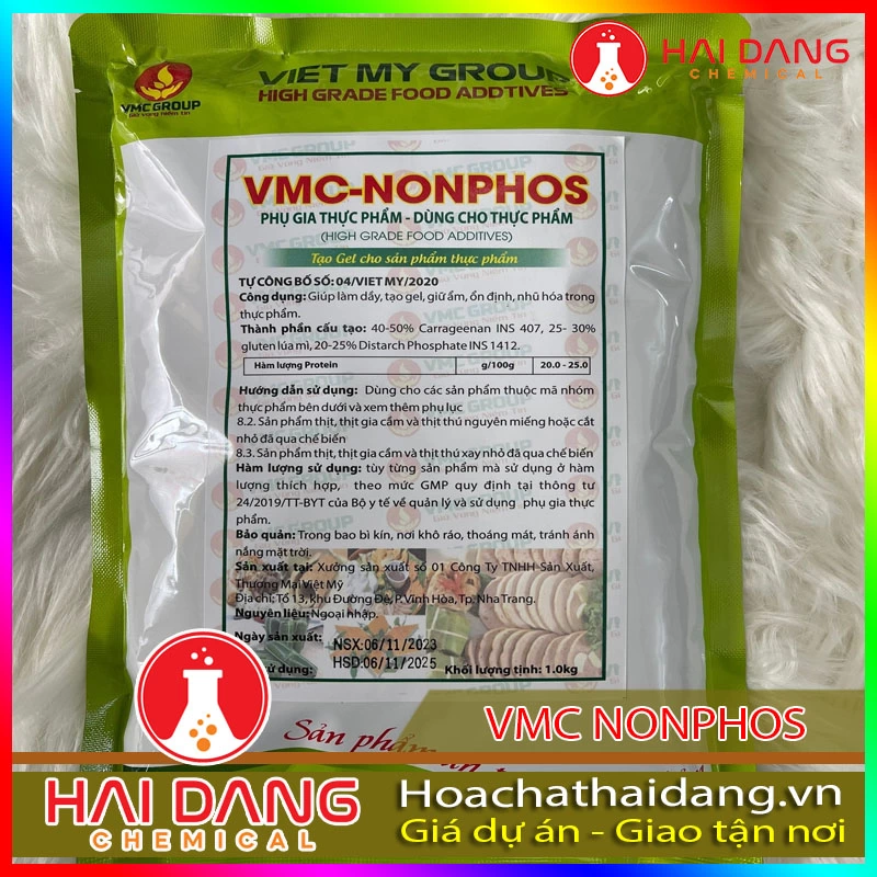 Phụ Gia Làm Xúc Xích Tạo Giòn Sần Sật Vmc Nonphos