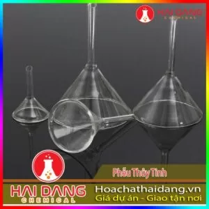 Dụng Cụ Thí Nghiệm Phễu Thủy Tinh Trong Suốt