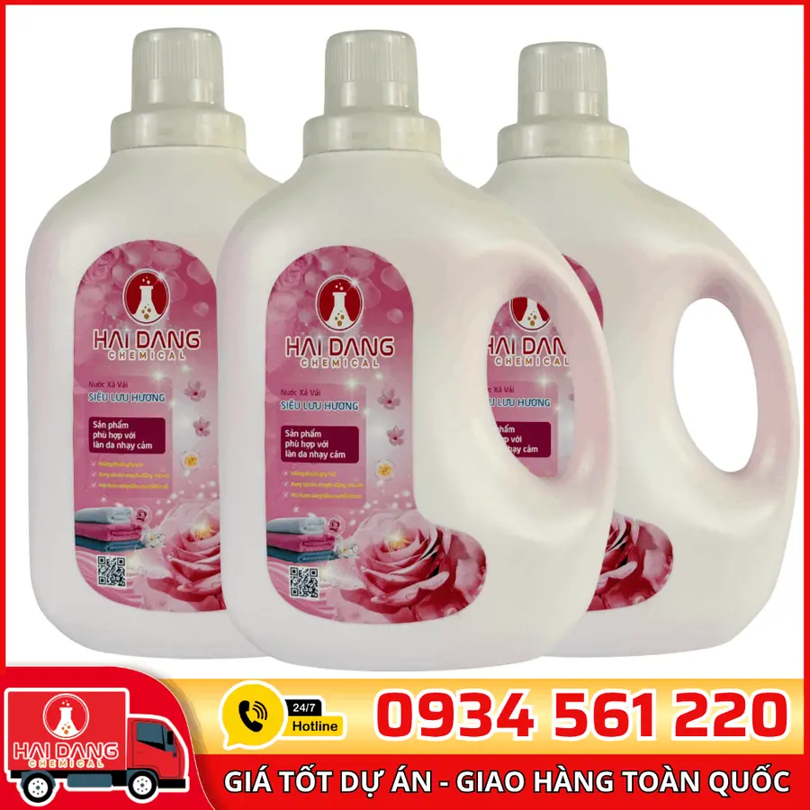 Nước Xả Vải Hải Đăng Hương Hoa Hồng Việt Nam