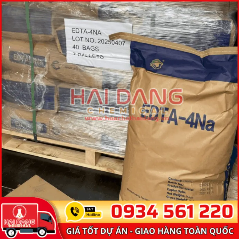 EDTA – Chất Tạo Phức Kim Loại Trong Sản Xuất Tẩy Rửa