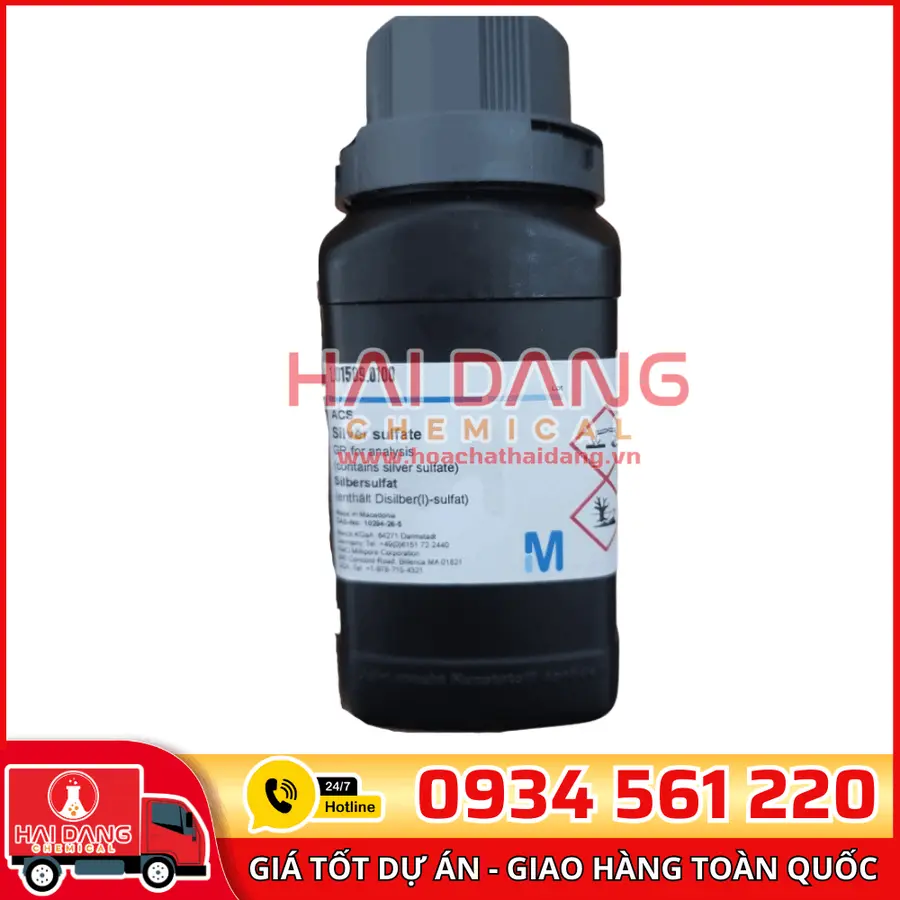 Silver Sulfate lọ 100g - Merck