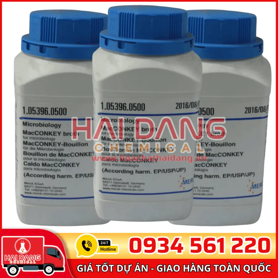 MacCONKEY Broth, lọ 500g - Merck