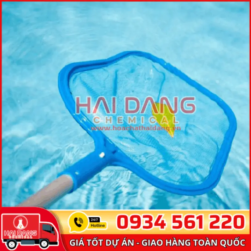 Bộ Vợt Rác Và Sào Nhôm Vệ Sinh Hồ Bơi Chuyên Dụng