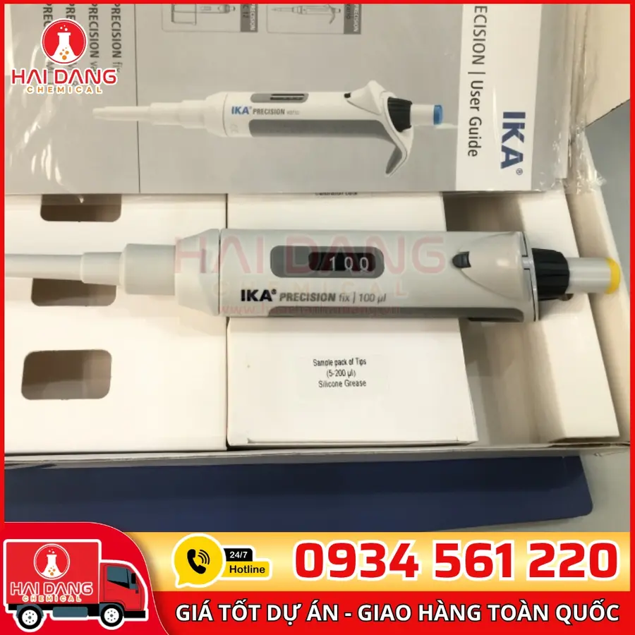 Micropipet Cố Định Thể Tích 10 µL, Hãng IKA – Đức