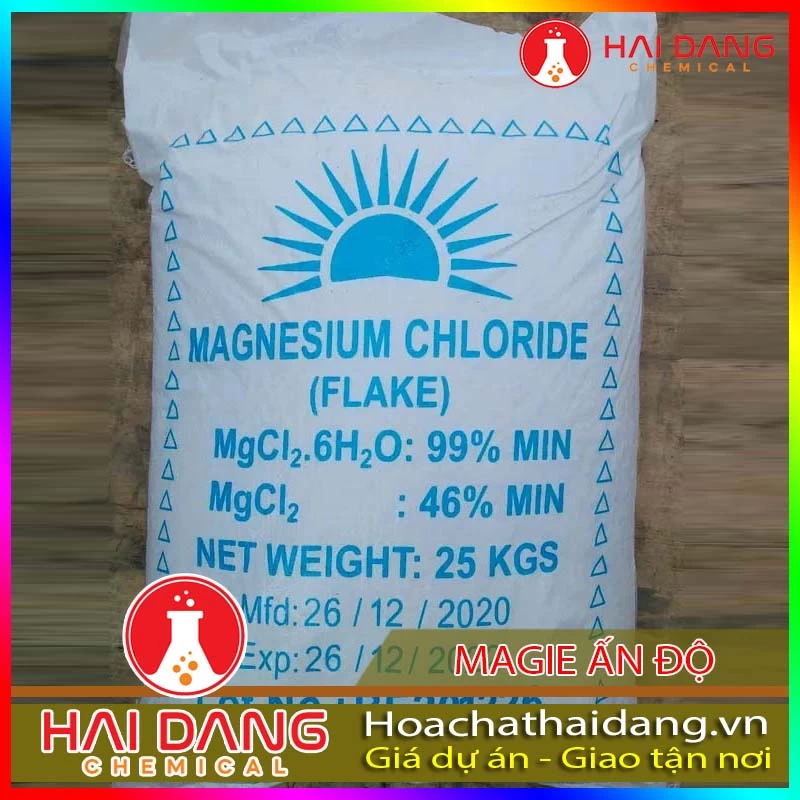 Hóa Chất Thủy Sản Magie Cloride MgCl2 Ấn Độ