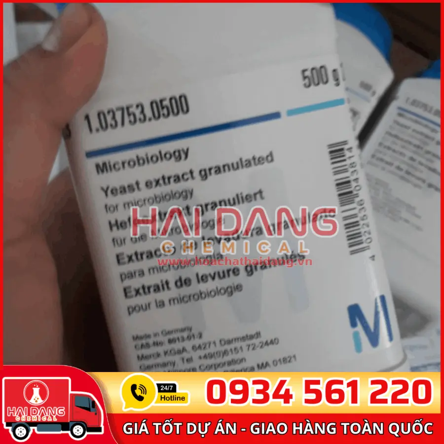 Yeast Extract Granulated lọ 500g - Merck