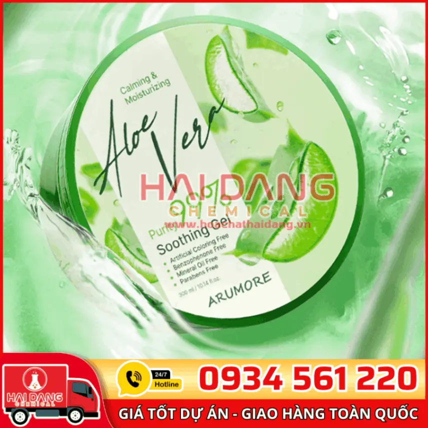 Aloe Vera Gel Juice Mỹ – Lô Hội Lỏng 1X Dưỡng Da Tự Nhiên