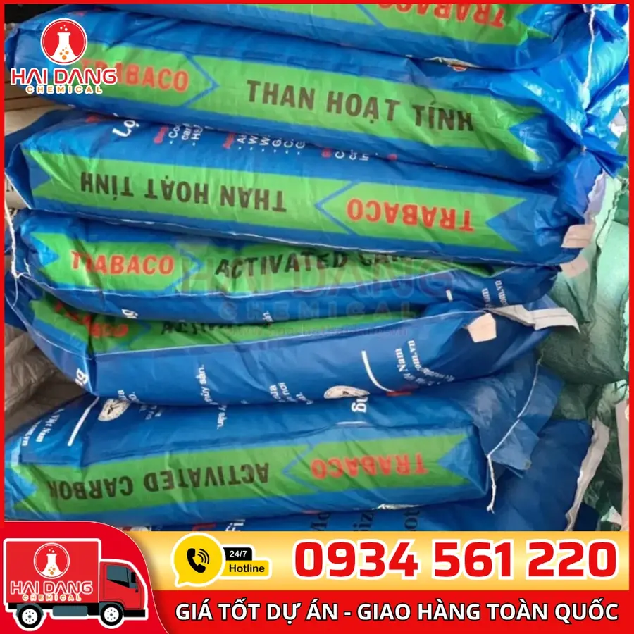 Than Hoạt Tính Gáo Dừa TB4 Iodine 800-900 Việt Nam Bao 25kg