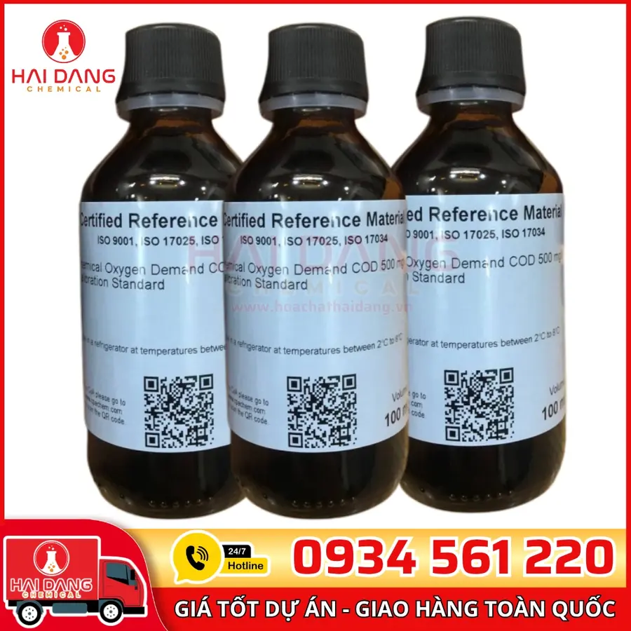 Dung Dịch Chuẩn COD 500mg/L 100mL – CPAchem