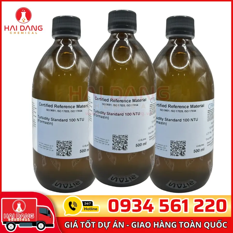 Dung dịch chuẩn Độ đục 100 NTU – Hãng CPAchem – Bulgaria