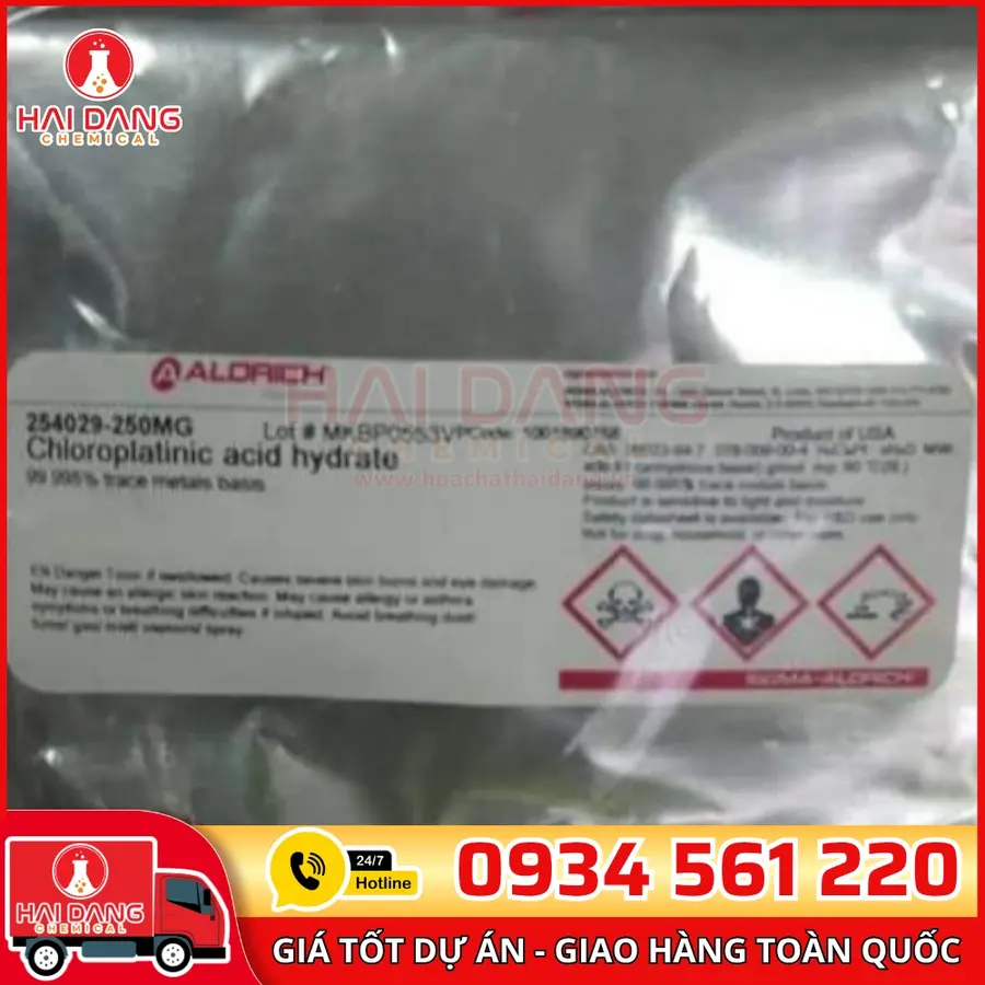Chloroplatinic Acid Hydrate lọ 1l, hãng Sigma