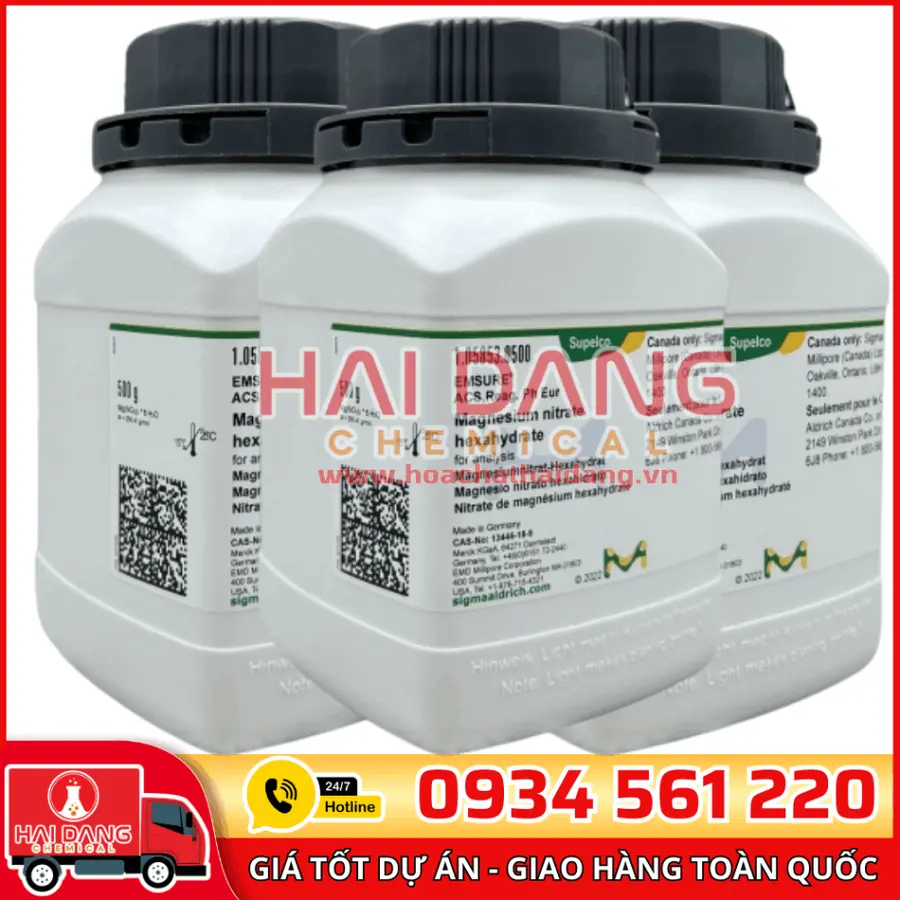 Magnesium Nitrate Hexahydrate lọ 500g - Merck