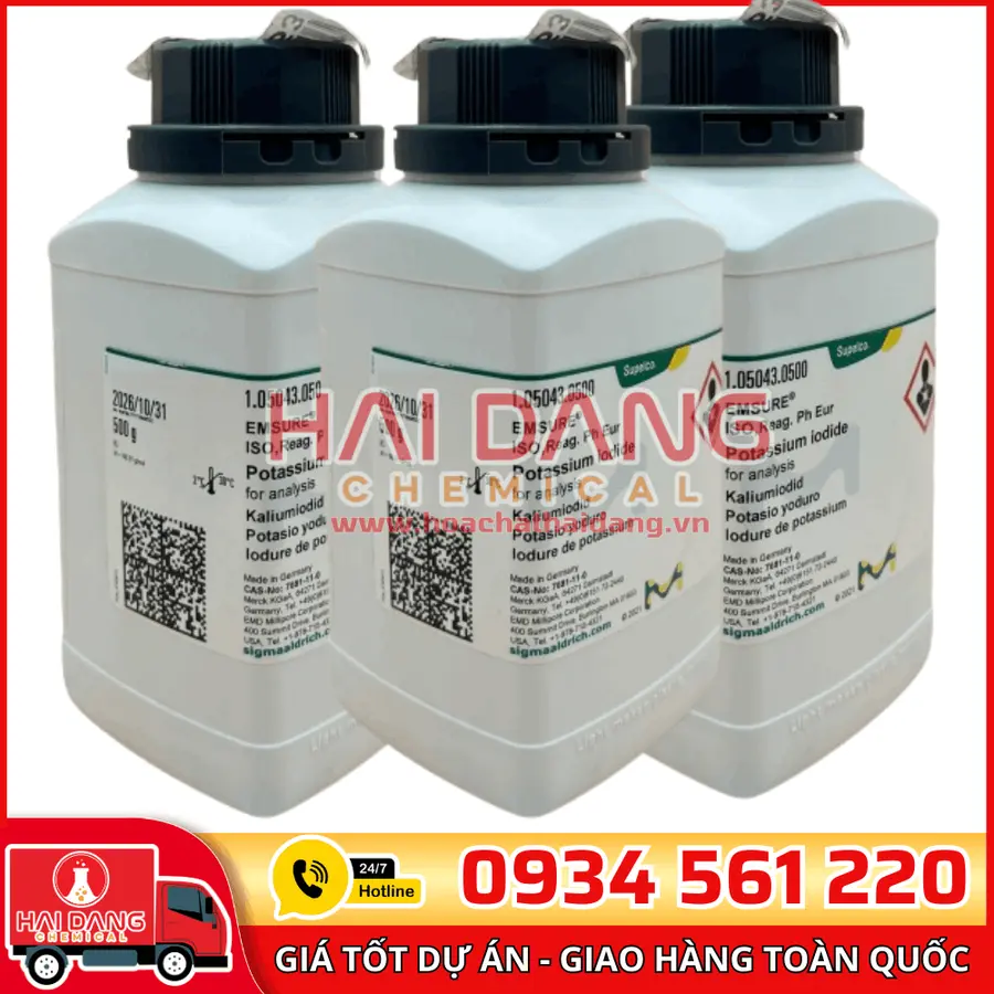 Potassium Iodide lọ 500g - Merck