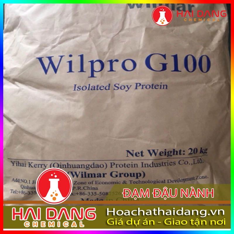 Phụ Gia Thực Phẩm Đạm Đậu Nành Isolated Soy Protein Trung Quốc