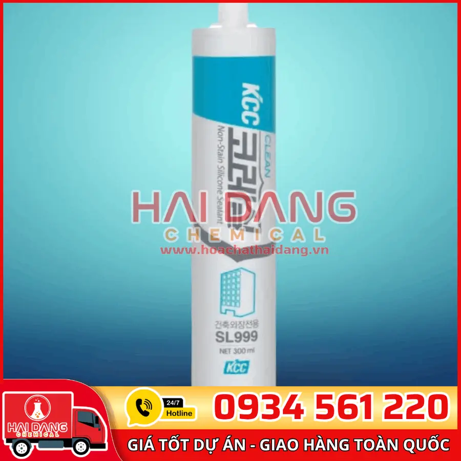 Keo Silicone SL999 – Chống Bám Bụi, Chịu Thời Tiết Ngoài Trời Hiệu Quả
